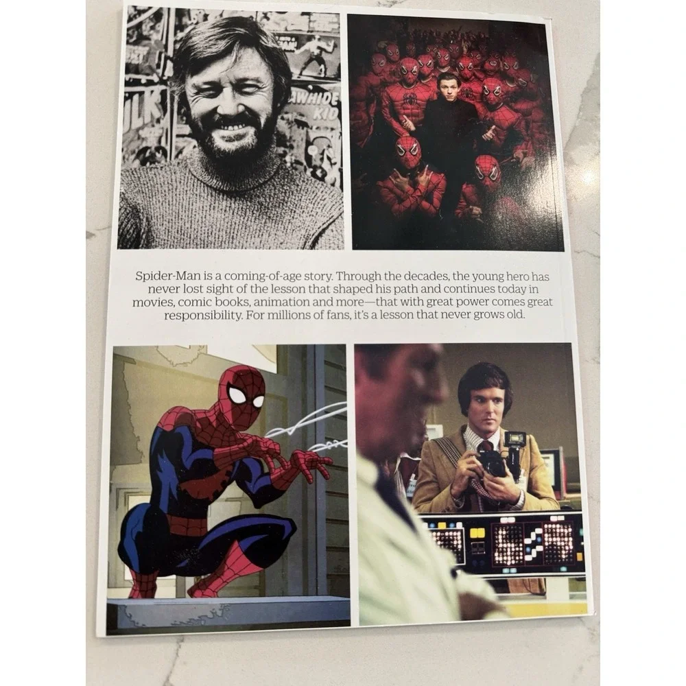 Time Magazine Special Edition 2022 Story of Spider-Man Marvel Comics MCU Book
